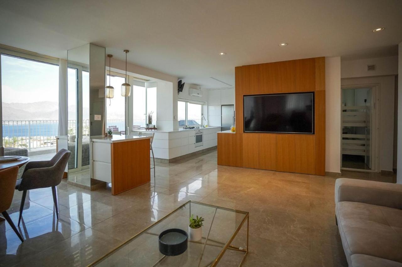 High-Sky Penthouse By Yalarent Apartment เอลัต ภายนอก รูปภาพ